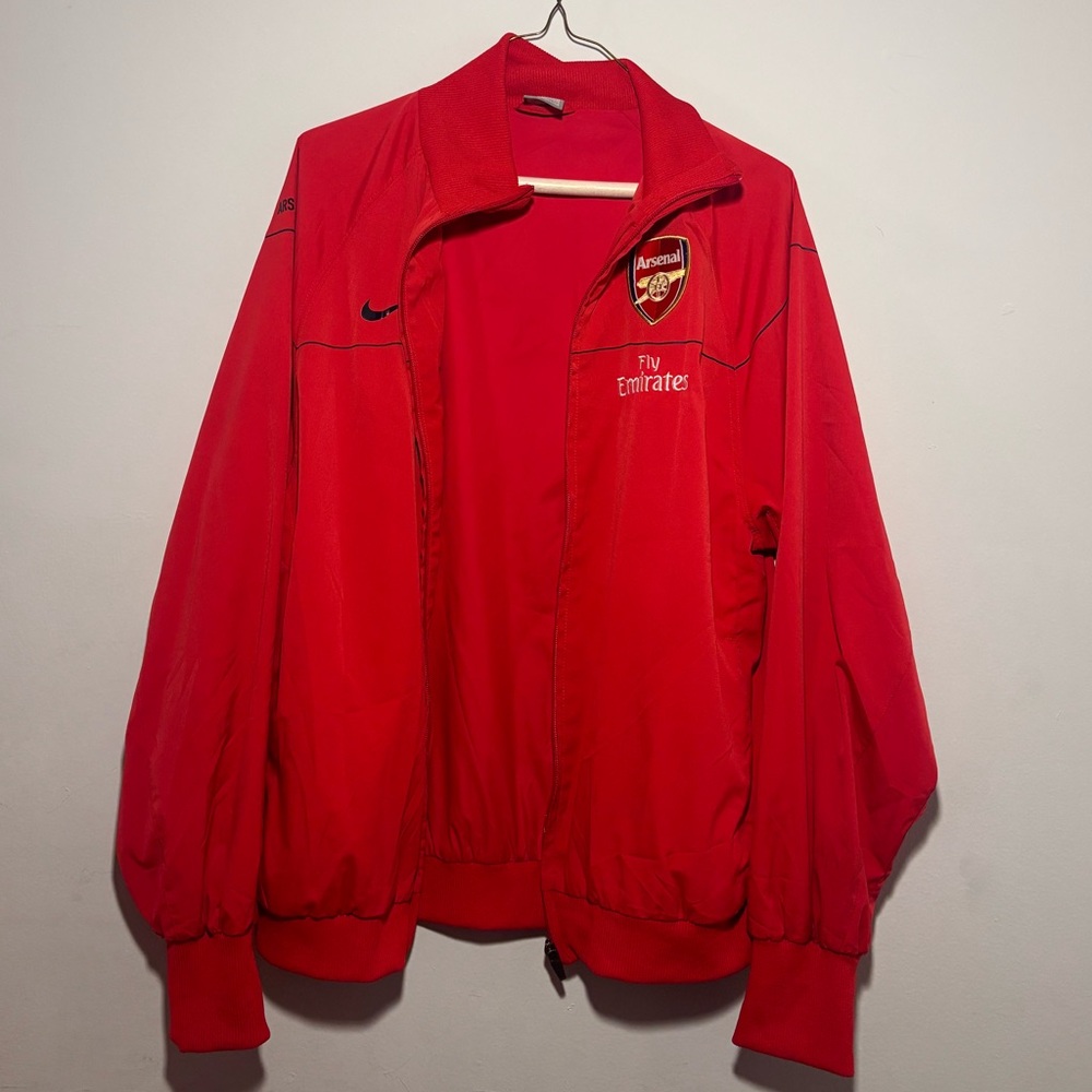 Arsenal FC Mens MEDIUM Fly Emirates Nike Jacket